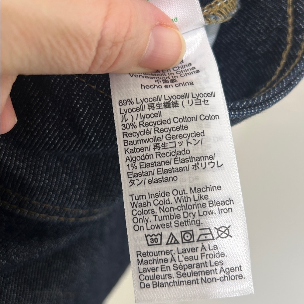 NWT J. CREW Slim-wide jean with stacked buttons Size 36 - Picture 12 of 15
